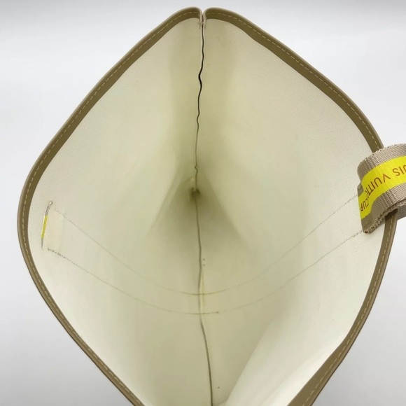 Auth Louis Vuitton LV Cup 2003 Limited Gray Yellow Hand Bag - Picture 15 of 16